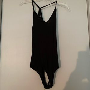 black bodysuit